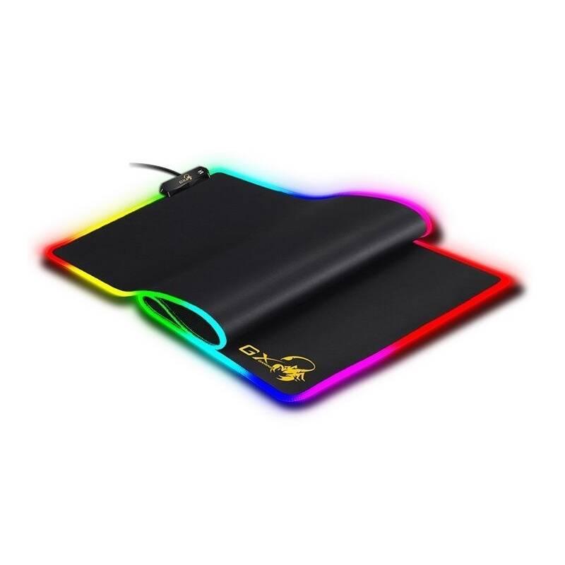 Podložka pod myš Genius GX Gaming GX-Pad 800S RGB, 80 x 30 cm černá