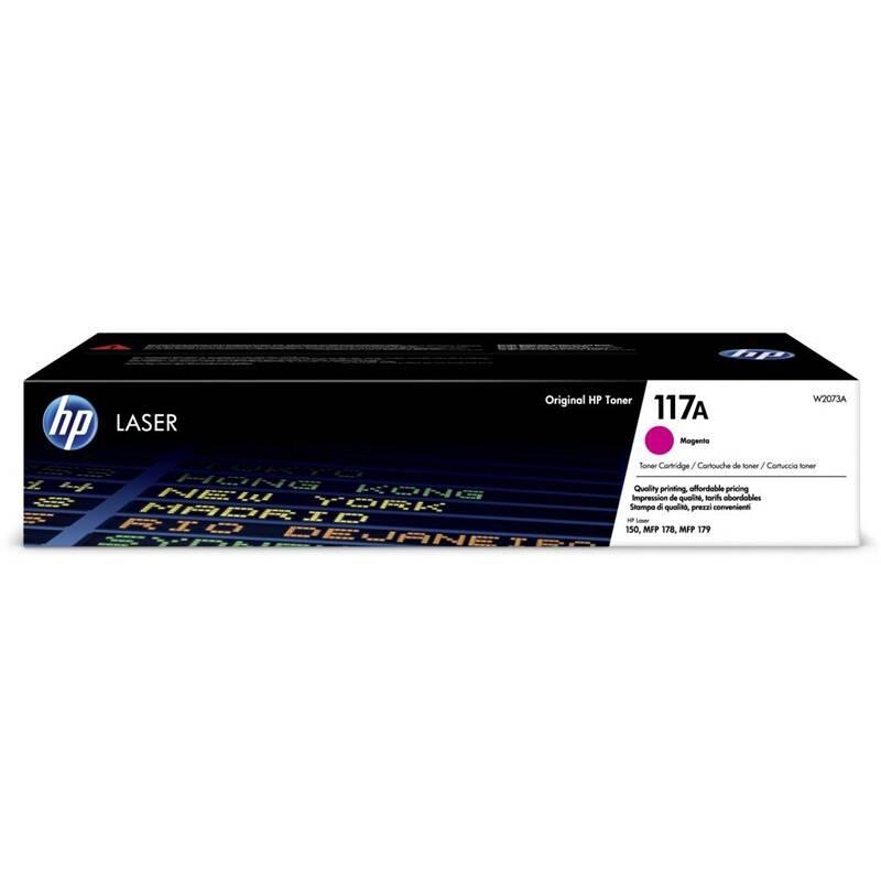 Toner HP 117A, 700 stran červený