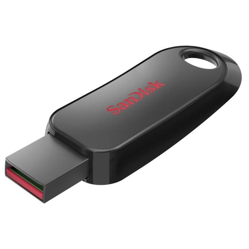 USB Flash Sandisk Cruzer Snap 128GB černý