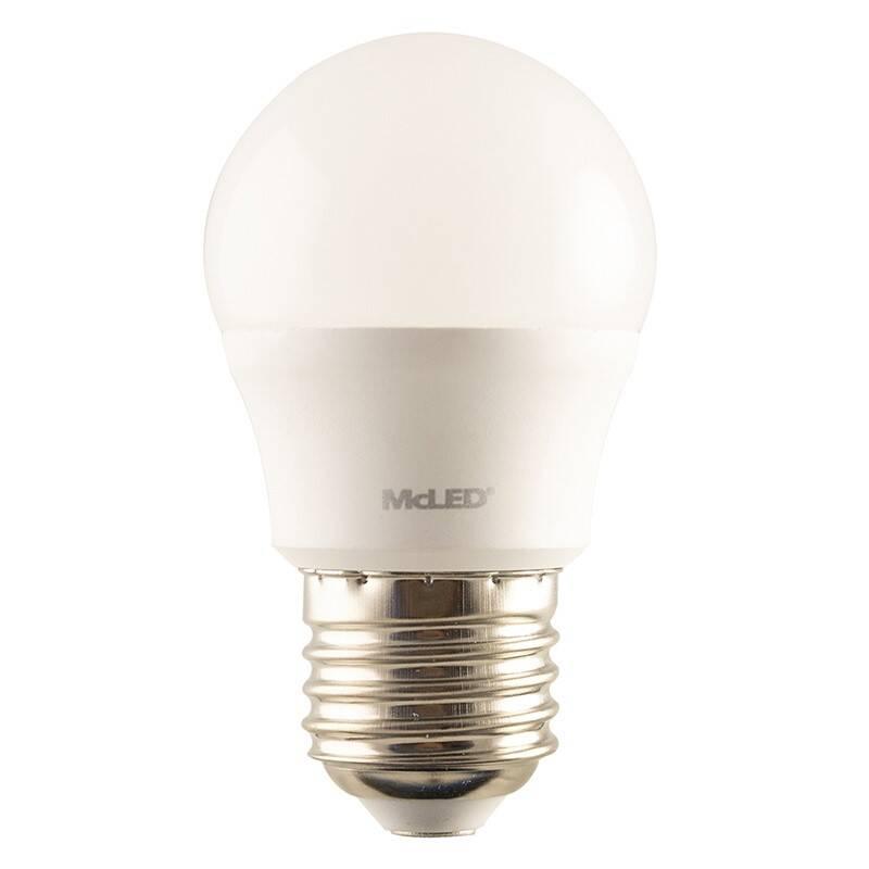 Žárovka LED McLED kapka, 3,5W, E27, neutrální bílá