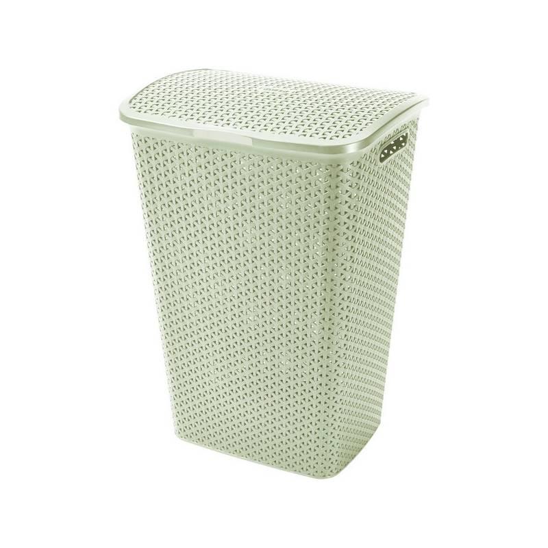 Koš na prádlo Curver Rattan Y style 55 l