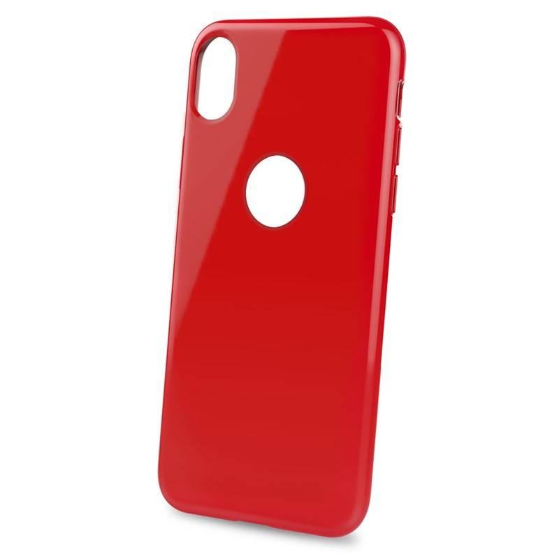 Kryt na mobil Celly Gelskin pro Apple iPhone XR červený