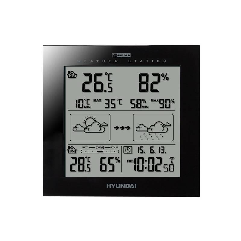 Meteorologická stanice Hyundai WS 2244 B černá