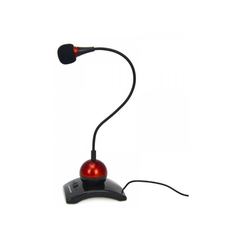 Mikrofon Esperanza EH130 CHAT černý červený