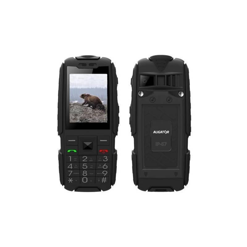Mobilní telefon Aligator R20 eXtremo černý