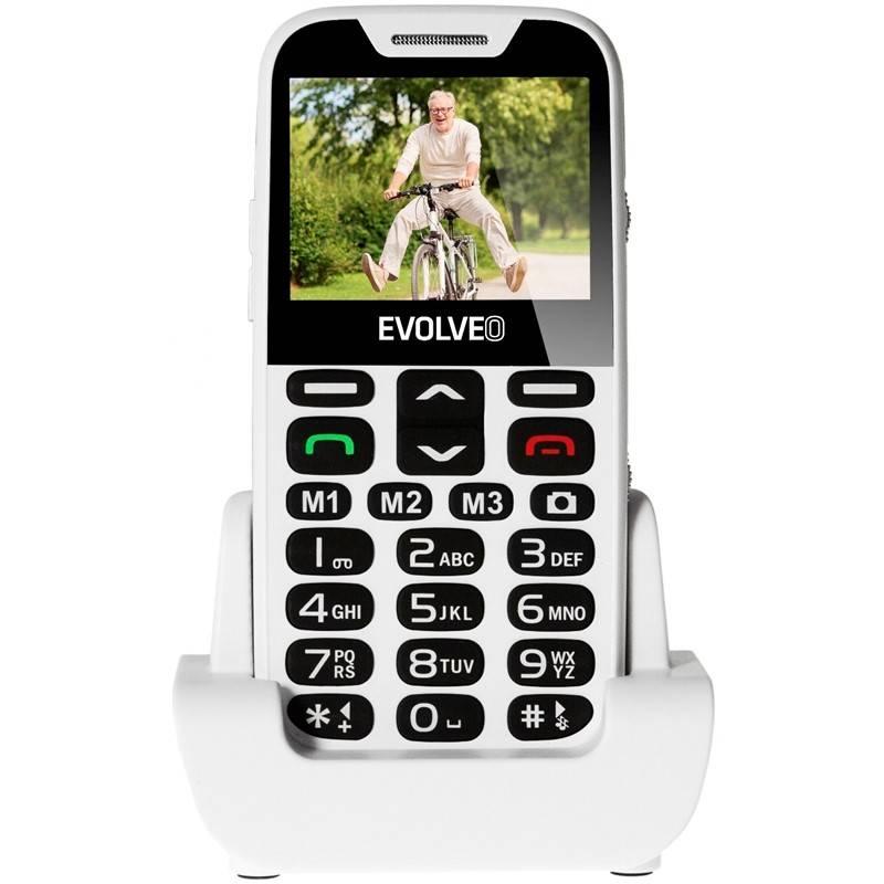 Mobilní telefon Evolveo EVOLVEO EasyPhone XD pro seniory bílý, Mobilní, telefon, Evolveo, EVOLVEO, EasyPhone, XD, pro, seniory, bílý