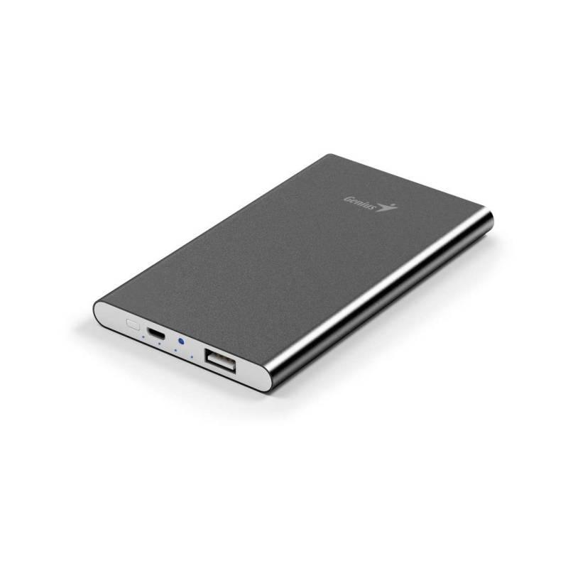 Powerbank Genius ECO-u540 5400mAh šedá, Powerbank, Genius, ECO-u540, 5400mAh, šedá