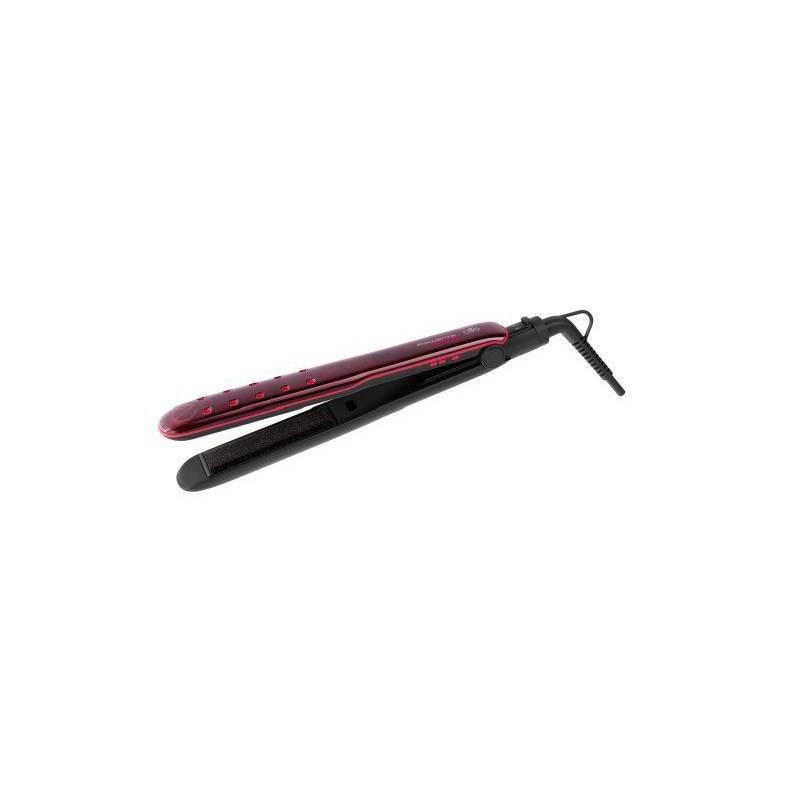 Žehlička na vlasy Rowenta SF4012F0 černá růžová