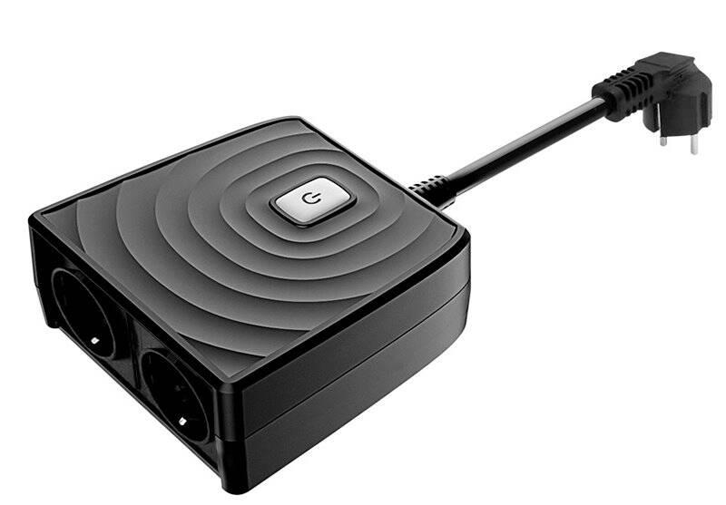 Chytrá zásuvka iQtech SmartLife SH18EU, Wi-Fi, 2x