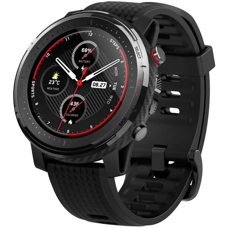 Chytré hodinky Xiaomi Amazfit Stratos 3 černý, Chytré, hodinky, Xiaomi, Amazfit, Stratos, 3, černý