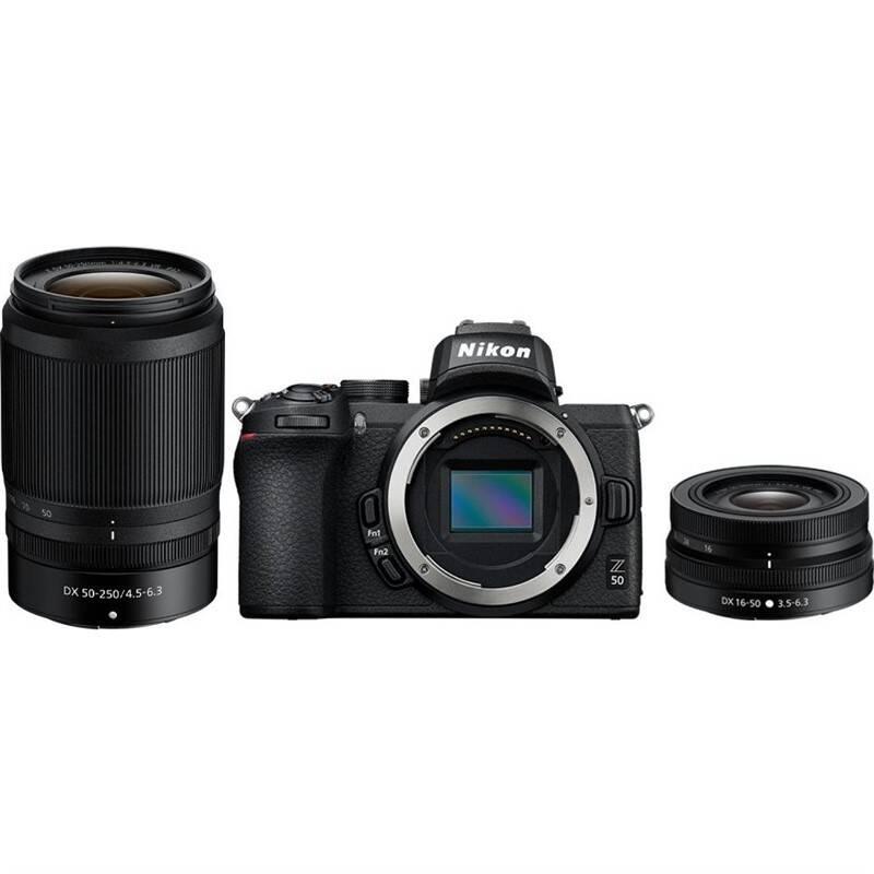 Digitální fotoaparát Nikon Z50 16-50 VR 50-250 VR černý