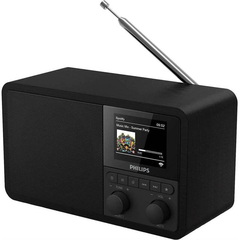Internetový radiopřijímač Philips TAPR802 černý
