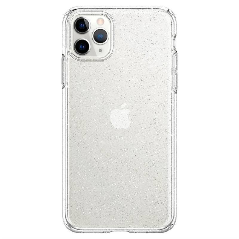 Kryt na mobil Spigen Liquid Crystal Glitter pro Apple iPhone 11 Pro průhledný