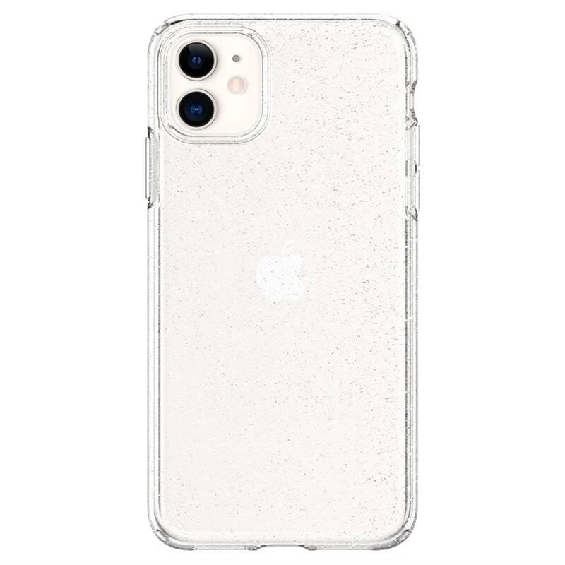 Kryt na mobil Spigen Liquid Crystal Glitter pro Apple iPhone 11 průhledný
