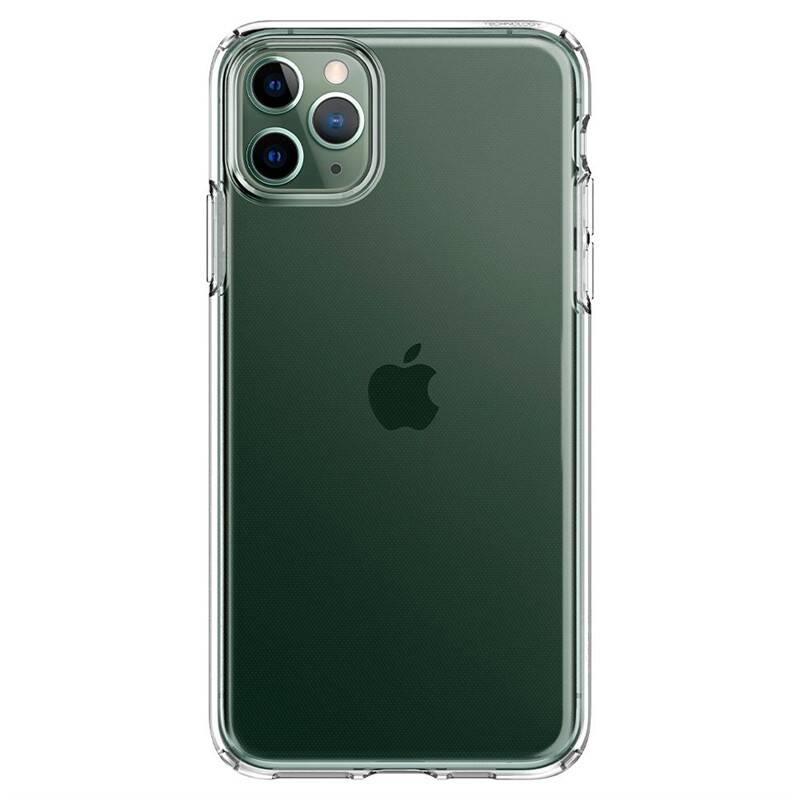 Kryt na mobil Spigen Liquid Crystal pro Apple iPhone 11 Pro Max průhledný