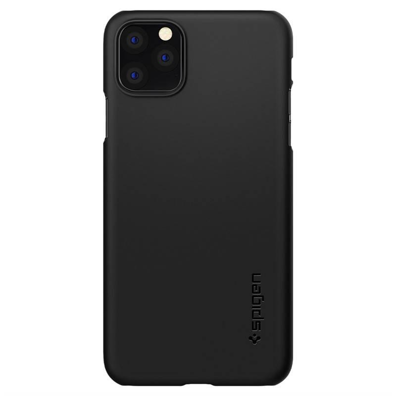 Kryt na mobil Spigen Thin Fit pro Apple iPhone 11 Pro Max černý