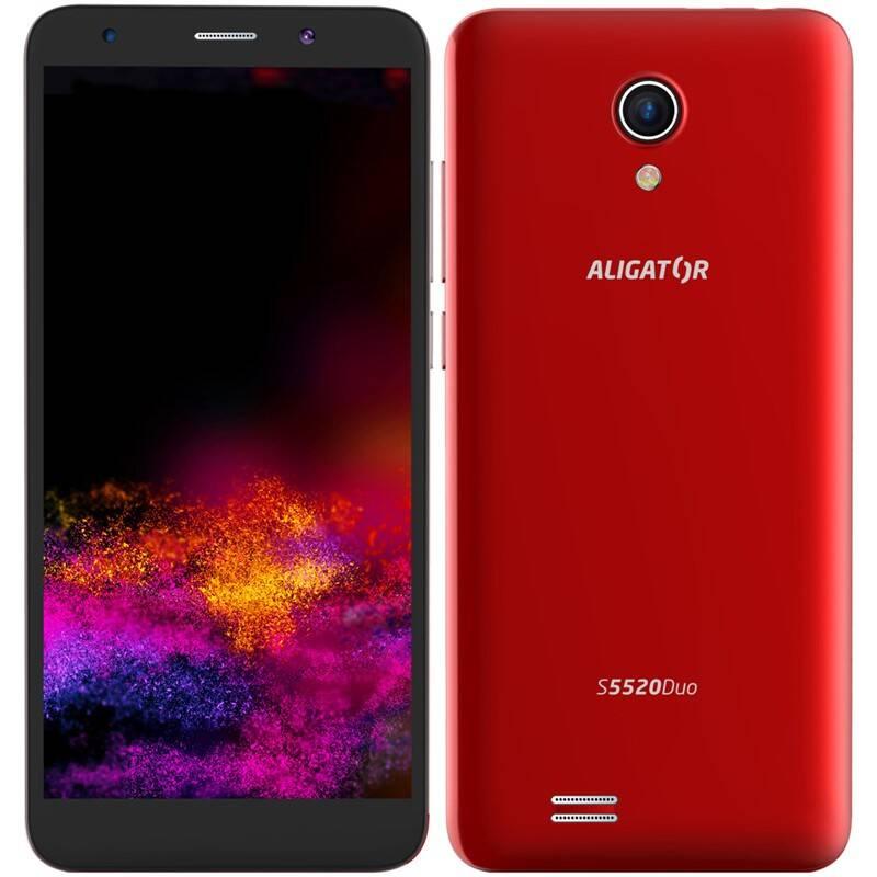 Mobilní telefon Aligator S5520 červený