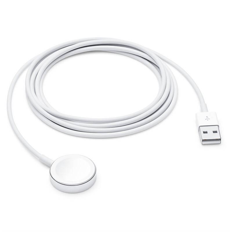 Nabíjecí kabel Apple magnetický pro Apple Watch, 2m bílý