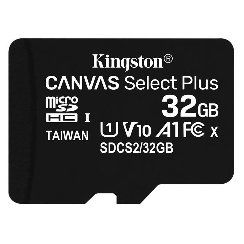 Paměťová karta Kingston Canvas Select Plus MicroSDHC 32GB UHS-I U1