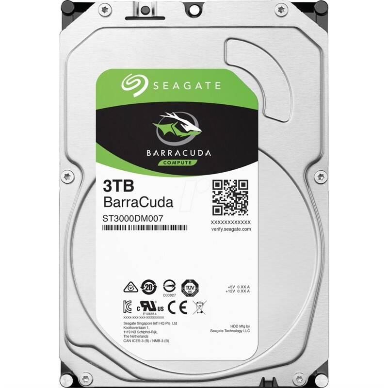 Pevný disk 3,5" Seagate Barracuda 3TB