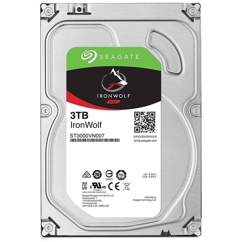 Pevný disk 3,5" Seagate IronWolf 3TB