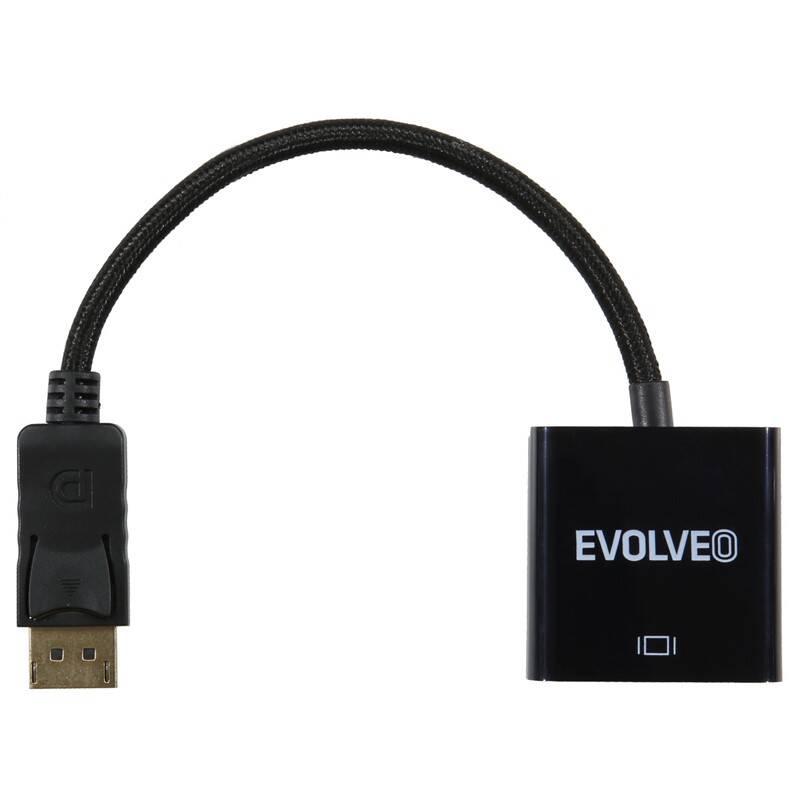 Redukce Evolveo DisplayPort DVI černá