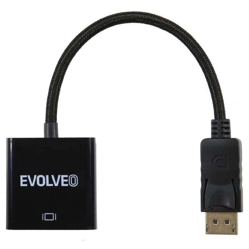 Redukce Evolveo DisplayPort VGA černá