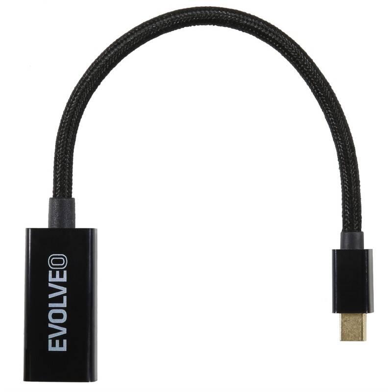 Redukce Evolveo Mini DisplayPort HDMI černá
