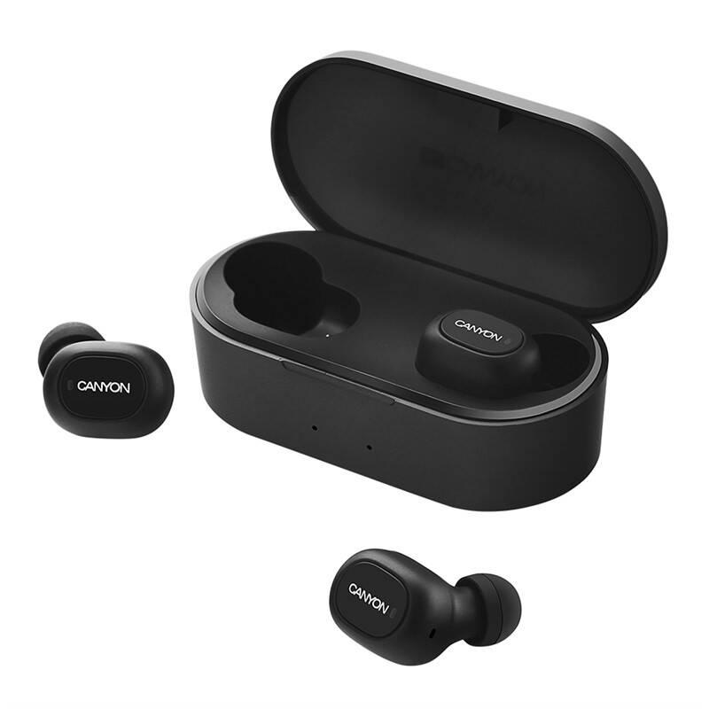 Sluchátka Canyon CND-TBTHS2B černá