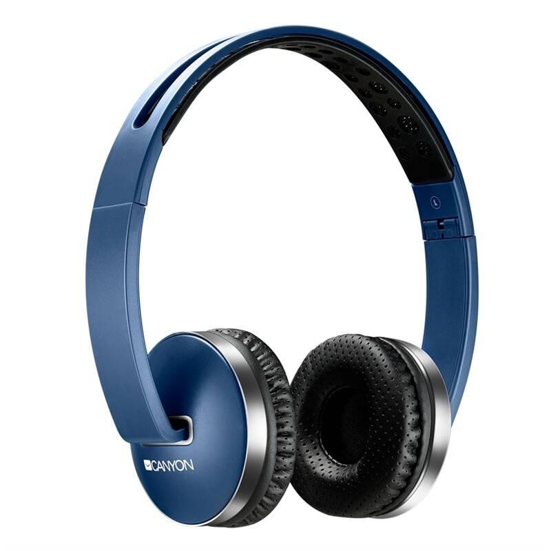 Sluchátka Canyon CNS-CBTHS2BL modrá