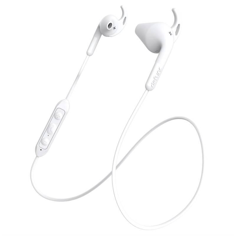 Sluchátka Defunc BT Earbud PLUS Sport bílá