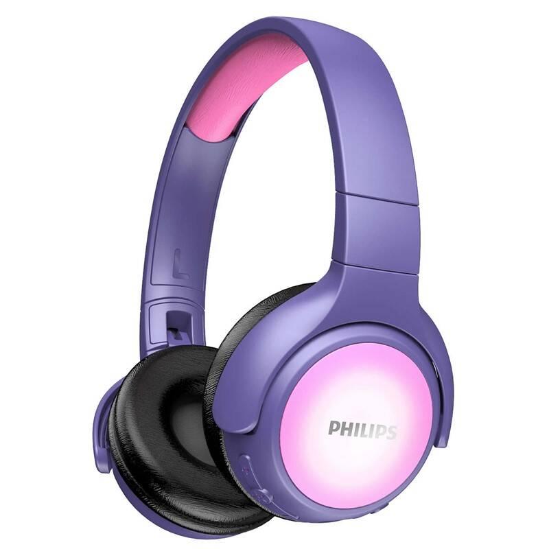 Sluchátka Philips TAKH402PK růžová