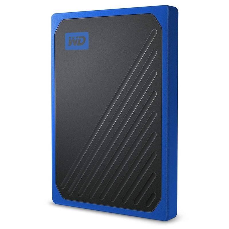 SSD externí Western Digital My Passport Go 2TB modrý, SSD, externí, Western, Digital, My, Passport, Go, 2TB, modrý
