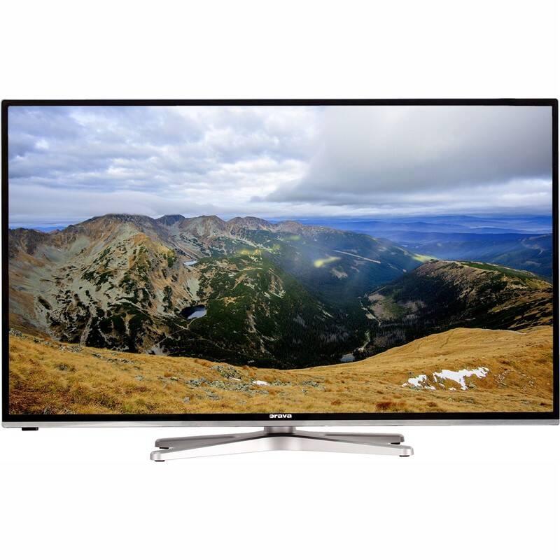 Televize Orava LT-1095 černá stříbrná