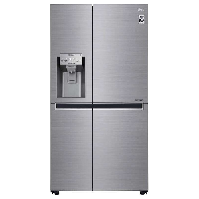 Americká lednice LG GSL960PZVZ stříbrná