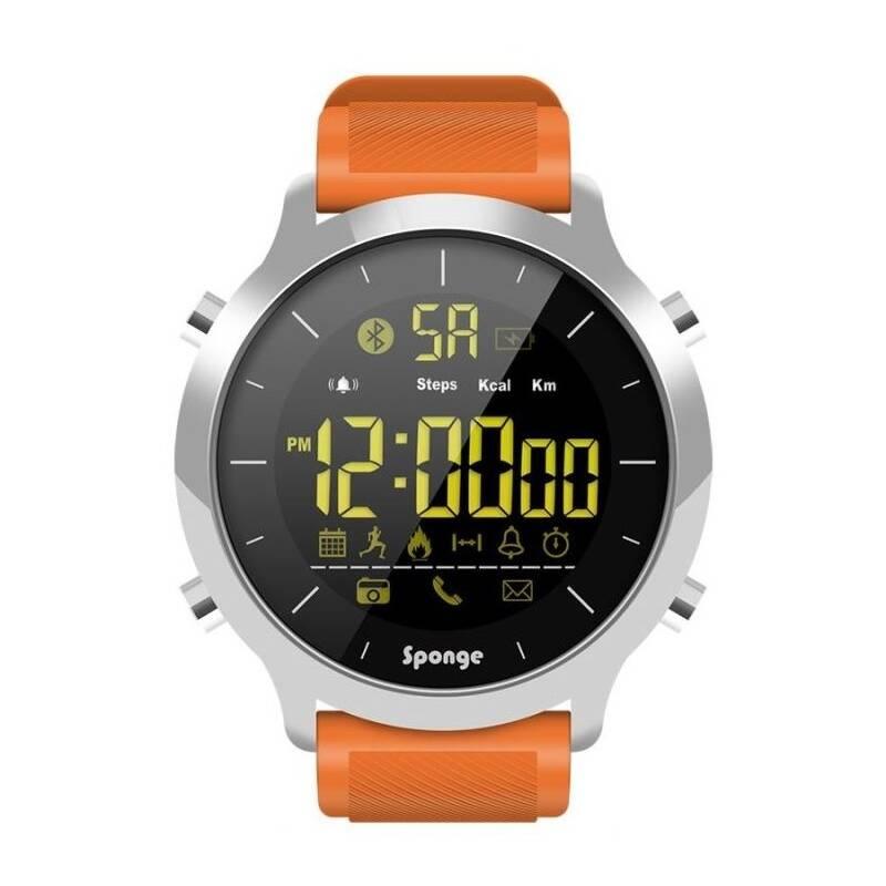 Chytré hodinky Sponge Smartwatch SURFWATCH oranžový