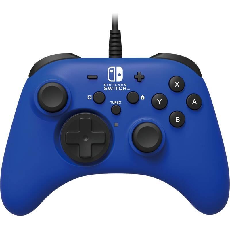 Gamepad HORI Wired Controller HORIPAD pro Nintendo Switch modrý