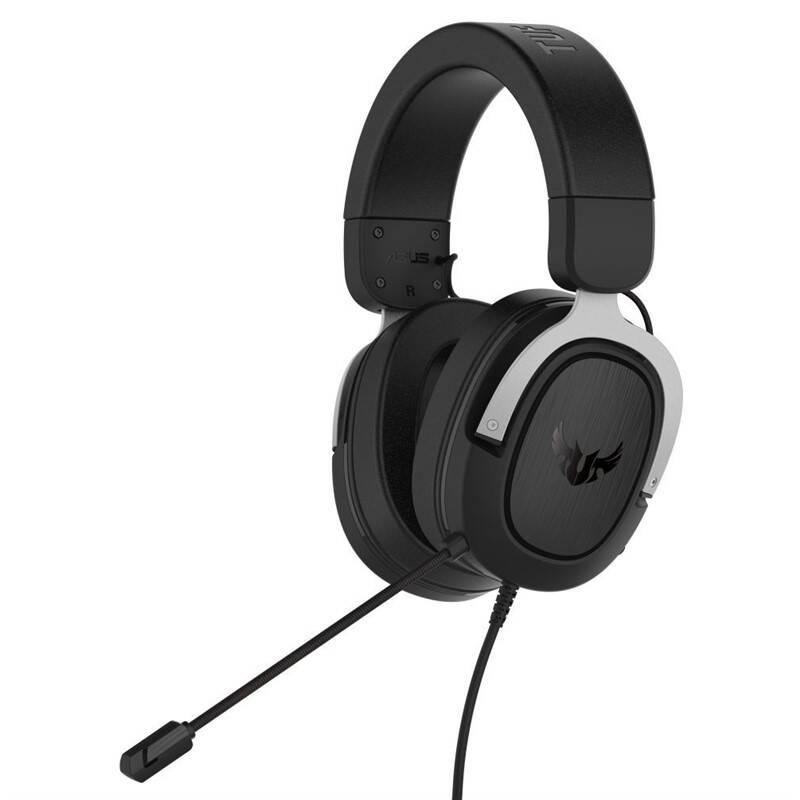 Headset Asus TUF Gaming H3 černý stříbrný