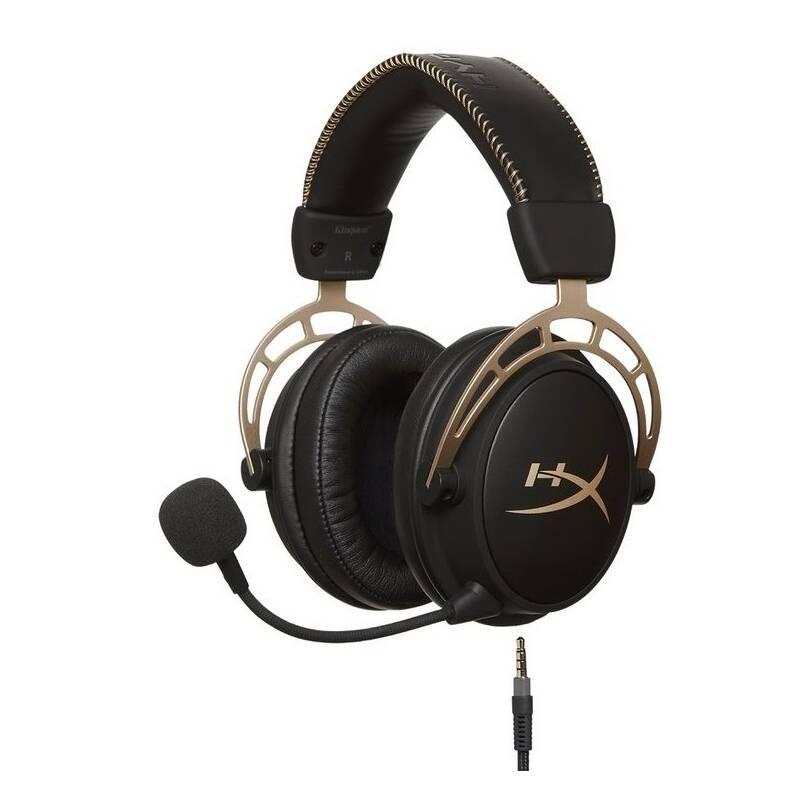 Headset HyperX Cloud Alpha Pro černý zlatý