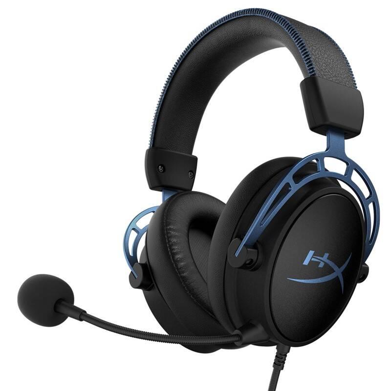 Headset HyperX Cloud Alpha S černý modrý