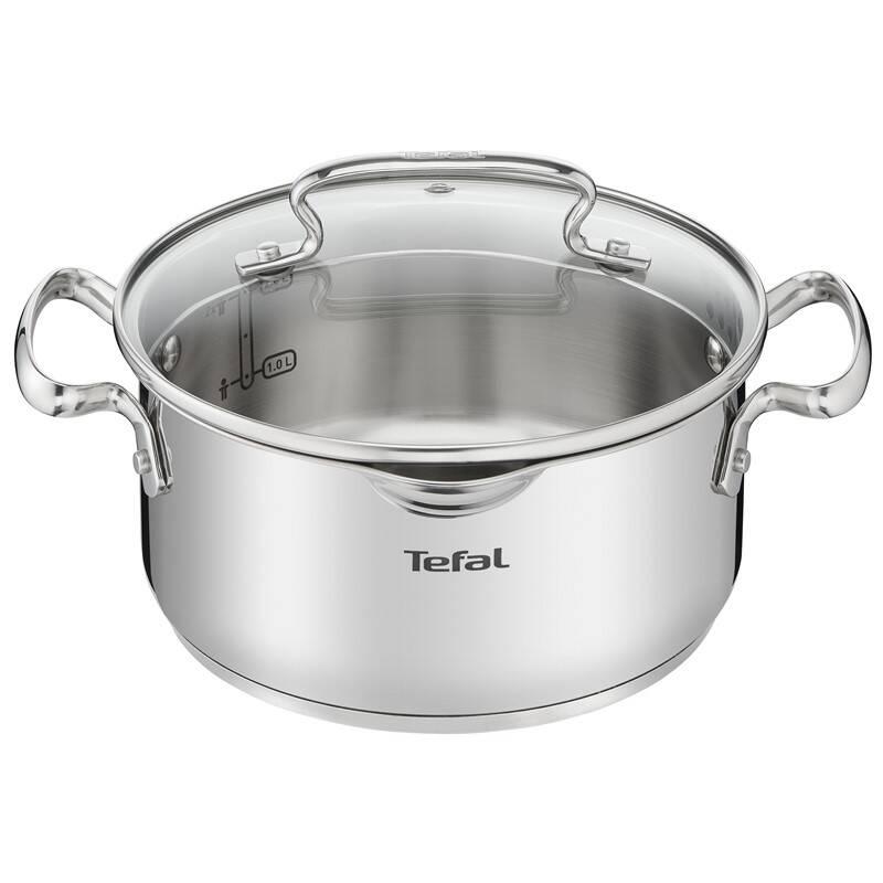 Kastrol s poklicí Tefal Duetto G7194455 nerez