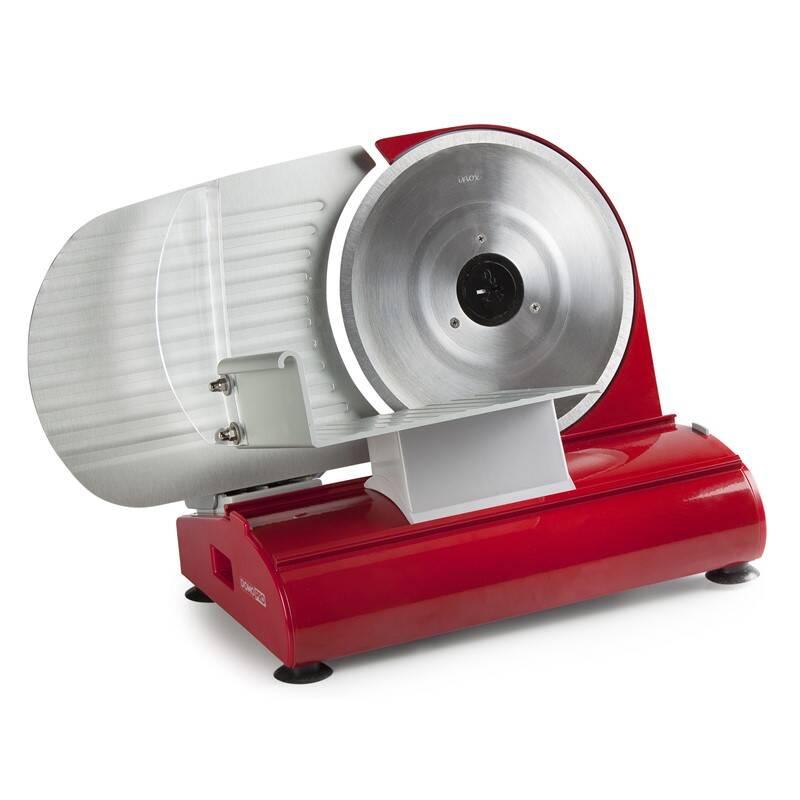 Kráječ Domo DO522S červený nerez