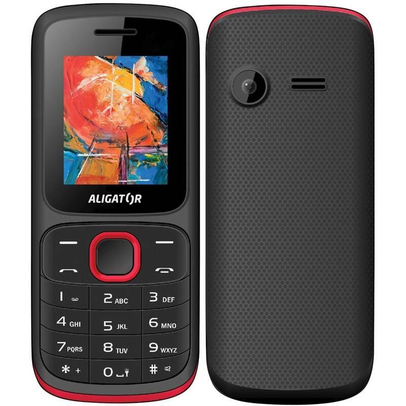 Mobilní telefon Aligator D210 Dual SIM červený