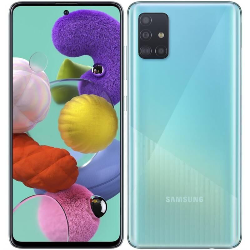 Mobilní telefon Samsung Galaxy A51 modrý