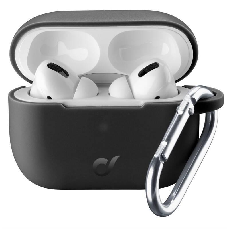 Pouzdro CellularLine Bounce pro Apple AirPods Pro černé