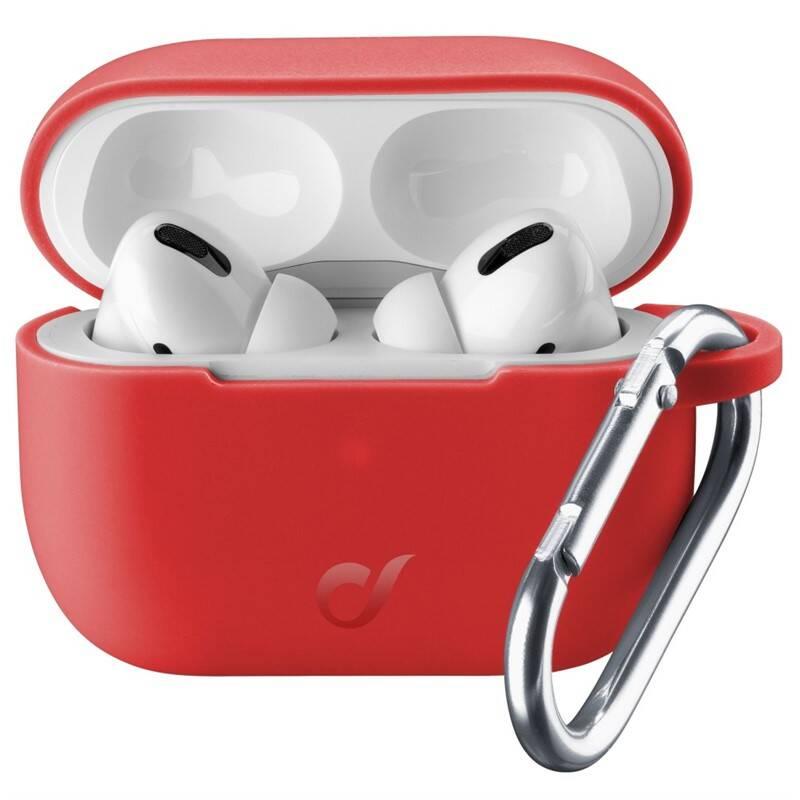 Pouzdro CellularLine Bounce pro Apple AirPods Pro červené