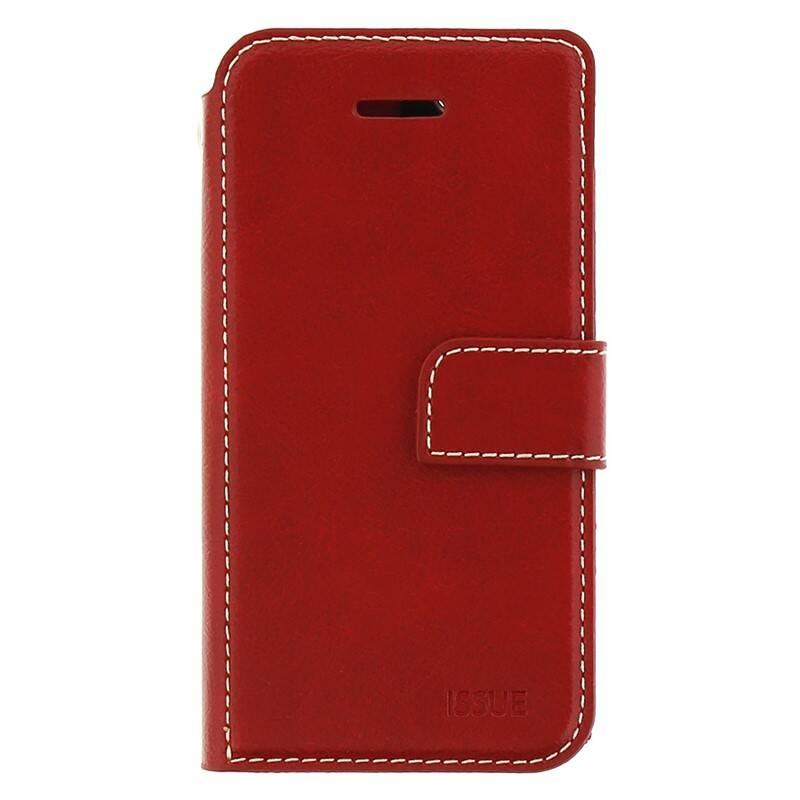 Pouzdro na mobil flipové Molan Cano Issue Book pro Apple iPhone 6 6s červené