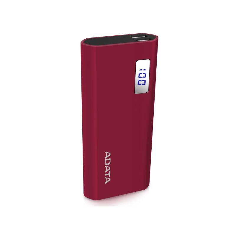 Powerbank ADATA P12500D 12500mAh červená