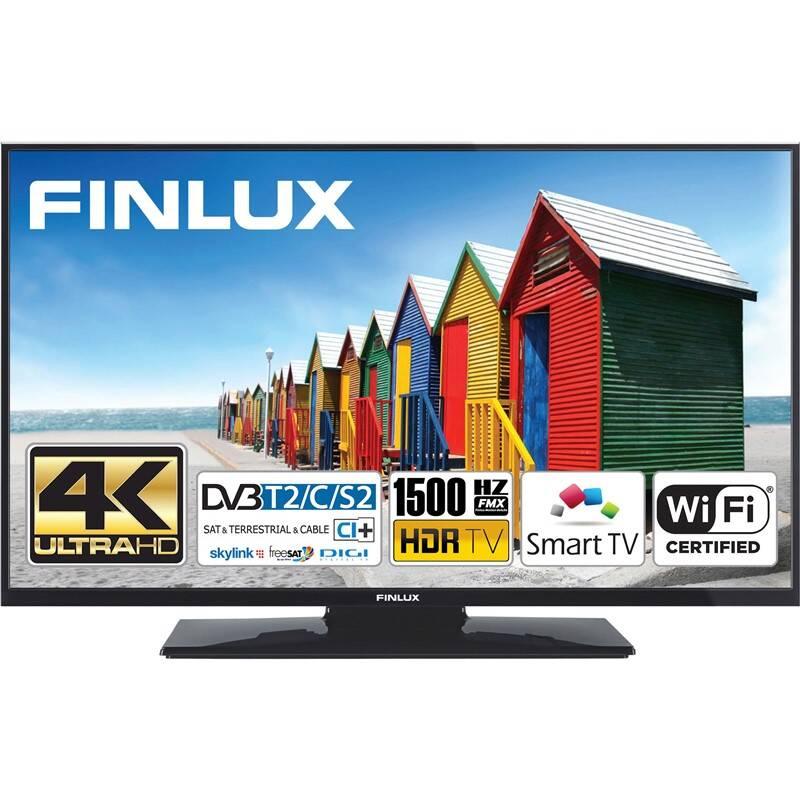 Televize Finlux 55FUD7061 černá, Televize, Finlux, 55FUD7061, černá
