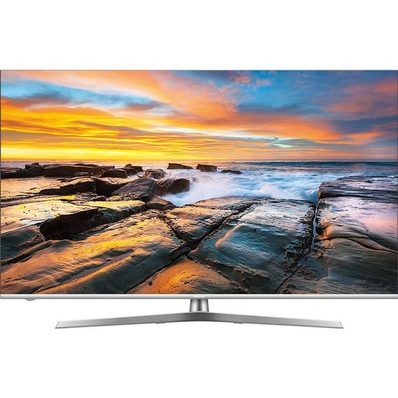 Televize Hisense H55U8B černá stříbrná